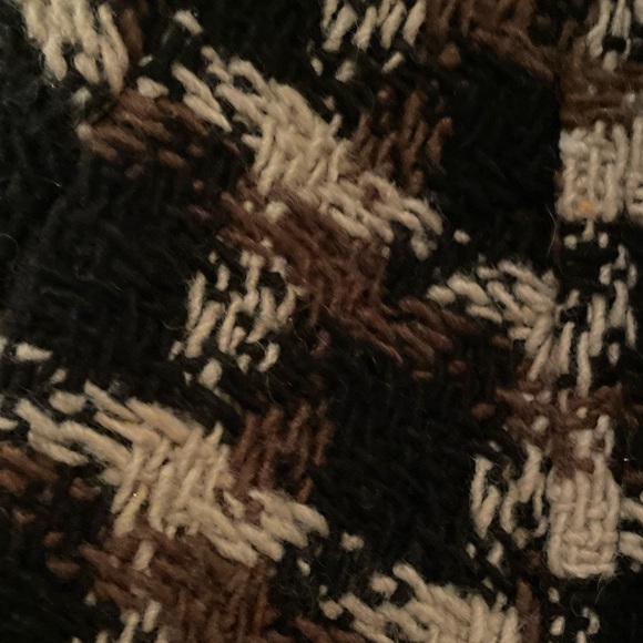 Old Navy VTG houndsth check peacoat blazer ItalianThread Y2K academia preppy S - Picture 6 of 11